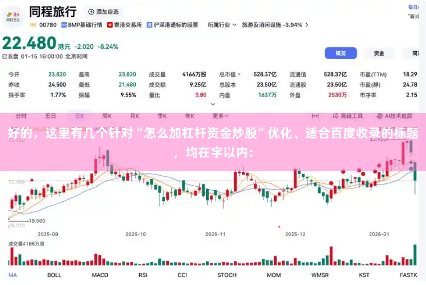好的，这里有几个针对“怎么加杠杆资金炒股”优化、适合百度收录的标题，均在字以内：